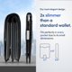 thumbnail image 5 of Billetera TRAVANDO AirTag* para hombre con clip para billetes con bloqueo RFID, 5 of 6