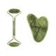 thumbnail image 1 of 2pcs/kit Gua Sha Massager For Face Care Jade Rollers Beauty Health Skin Scraping Chin Lifting Natural Stone Gouache Massage, 1 of 3