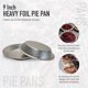 thumbnail image 3 of Moldes desechables para tartas KitchenDance de aluminio de 9 pulgadas (50 ga), 3 of 9