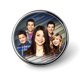 thumbnail image 1 of iCarly-Theme Round Button Badge: Premium Metal Construction, Ideal for High-End Events 2.8 cm, 1 of 6