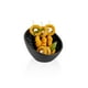 thumbnail image 2 of Bowl Melamina Borde Cascada Negro 13.5 X 12.5 Cm Linea Tilda, 2 of 3