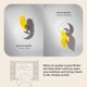 thumbnail image 4 of Medidor de calidad del aire interior con monitor de CO2, diseño Birdie, amarillo, 4 of 5