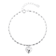 thumbnail image 1 of Pulsera plata 925 grano arroz corazón, 1 of 3
