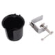 thumbnail image 4 of Soporte de tazas de mesa Sitio lateral del escritorio de la bebida Automotriz automotriz anti-colocación de la mesa del escritorio de la abrazadera de Dia negra 9.8 cm, 4 of 5