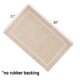 thumbnail image 3 of Alfombras de baño COTTON CRAFT 53 × 76 cm (paquete de 2) color lino, 3 of 9