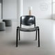 thumbnail image 3 of Silla visita ISO polipropileno negro, 3 of 6