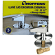 thumbnail image 1 of Llave Paso De Gas Encimera Hoffens Cromada Montaje Rapido, 1 of 5