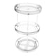 thumbnail image 5 of Vitrina De Cosméticos Lápiz Labial Impermeable Para Dormitorio Cocina Encimera 3 Capas Blanco, 5 of 5