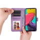 thumbnail image 5 of Funda tipo cartera FOXDOCK para Samsung Galaxy M53 5G , diseño girasol en relieve, cuero PU, cierre magnético, soporte y tarjetero, 5 of 5