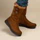 thumbnail image 5 of Bota Casual Mujer Café Claro Mariella Chinitown, 5 of 7