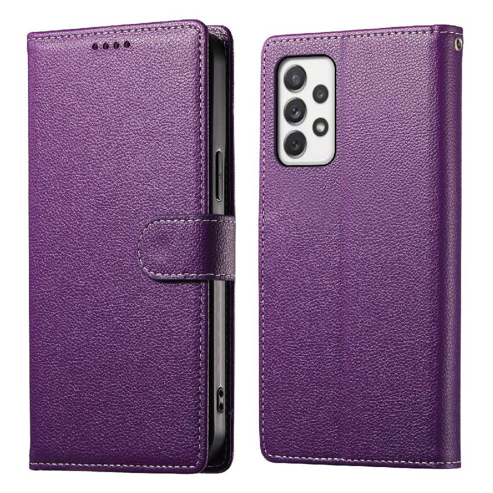 Funda Para Foxdock Samsung Galaxy A72 5g– Cuero Premium, 3 Ranuras Para Tarjetas, Protección Contra Impactos