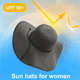 thumbnail image 4 of Sombrilla, protección solar, sombrero de paja para el ocio de verano., 4 of 6