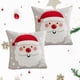 thumbnail image 2 of Pack de 4 Fundas De Cojín De Navidad De 45x45 Cm Con Bordado J17, 2 of 3