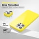 thumbnail image 5 of Funda de silicona Svanove para iPhone 15 Pro de 6.1 pulgadas, color amarillo, 5 of 7