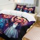 thumbnail image 2 of Bride of Chucky And Tiffany Bedding Set Duvet Cover Comfortable and Lightweight Cartoon Bedding 3 Piece Bed Set, 2 of 5