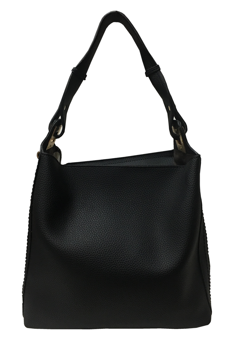 Todopiel - Cartera Cuero Ecológico Cro26 Negro