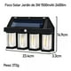 thumbnail image 2 of Farol Solar Aplique Pared 4 Led Sensor Movimiento Luz Cálida, 2 of 4