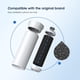 thumbnail image 4 of Filtro de agua GLACIER FRESH compatible con GE XWFE, paquete de 3, 4 of 8