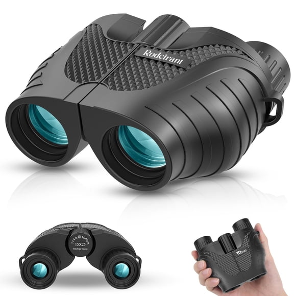 Binoculares Rodcirant 15x25 Impermeables para Baja Luminosidad