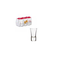 Genérico - Set Display 6 Vasos Licor Lord Trago Corto Cristar 54Ml