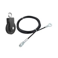 Ioensy - Juego De Poleas De Fitness Con Cable Para Entrenamiento De Muñecas, Brazos Y Antebrazos, Levantamiento De Pesas, Gimnasio En Casa, Alambre De 2,5 M