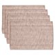 thumbnail image 1 of Juego de 4 unidades de la colección Sweet Home de Placemats, 100% algodón, color topo, 1 of 4