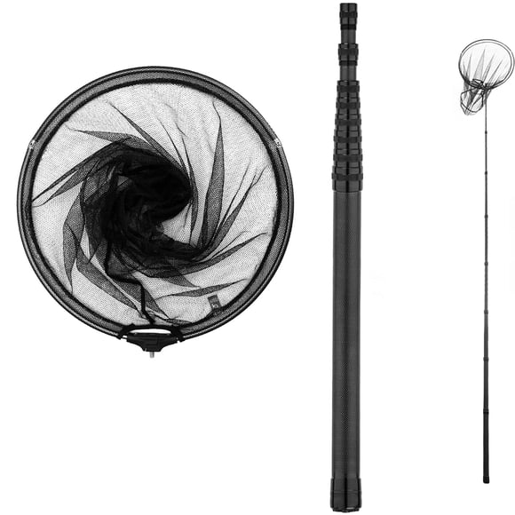Red de Pesca Telescópica ZOINLIY de Fibra de Carbono 3.4m