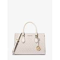Cartera Michael Kors M Sheila, Light Cream Multi