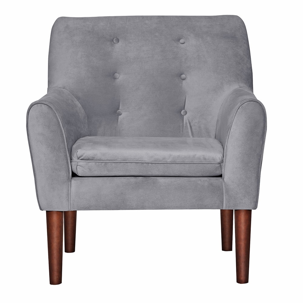 Masel - Poltrona 1c Bergen Felpa Gris 78 X 70 X 98