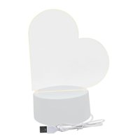 Ioensy - Luz De Noche De San Valentín Con Tablero De Mensajes Moderno Para Oficina Dormitorio De San Valentín