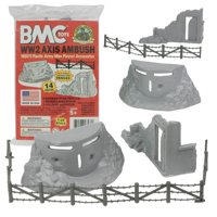 Bmc Toys - Set De Juego Bmc Classic Marx Axis Ambush Con 14 Piezas De Ejército Para Hombres