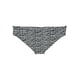 thumbnail image 2 of Bikini Calzón Con Pinza Estampado Negro L, 2 of 3