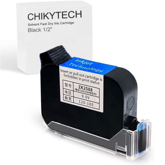 Impresora de inyección de tinta portátil CHIKYTECH ZK-1691 con altura de impresión de 12.7 mm