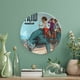 thumbnail image 5 of Iyanu Plato decorativo de porcelana fina (bone china), plato decorativo de cerámica para hogar, oficina, soporte de pared, platos decorativos para dormitorio - 6 pulgadas (15 cm), 5 of 6