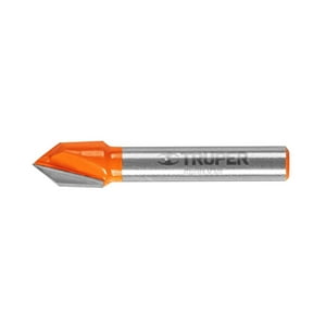 Truper - Fresa Ranurado En V 3/8""