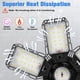thumbnail image 4 of Luces LED para garaje Aoretic, 180 W, 18000 lm, 6500 K, paquete de 4 unidades con paneles, 4 of 7