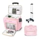 thumbnail image 1 of Bolso rodante para profesora Ezy Roll, tote grande impermeable, rosa, 1 of 8