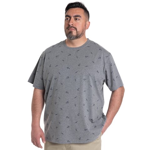 Kotting - Polera Hombre Full Print Cuello Redondo