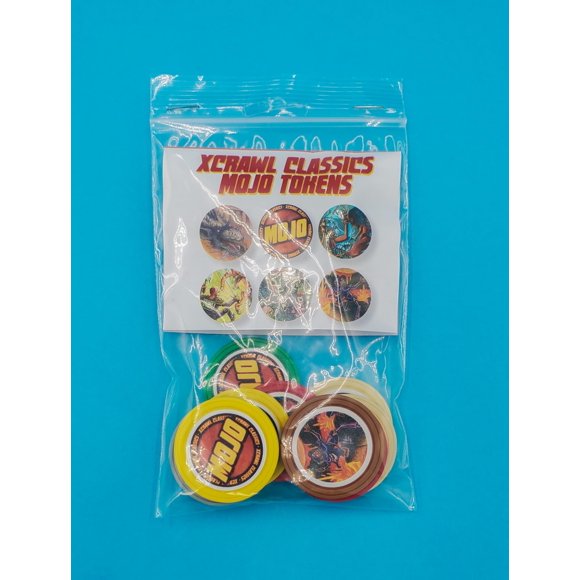 Tokens Mojo para Xcrawl de Goodman Games