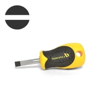 Destornillador Extra Corto Slot 6.5X1.0X31Mm Bianditz