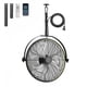 thumbnail image 1 of Ventilador de Techo para Exterior AHAWILL 58 cm Luz 3CCT 6 Velocidades, 1 of 8
