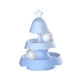 thumbnail image 5 of Rodillo De Juguete Para Gatos, Juguetes Divertidos De Pista, Juego De Ejercicio, Ejercicio De Entrenamiento, Rompecabezas, Juguetes De 3 Capas, Azul, 5 of 5
