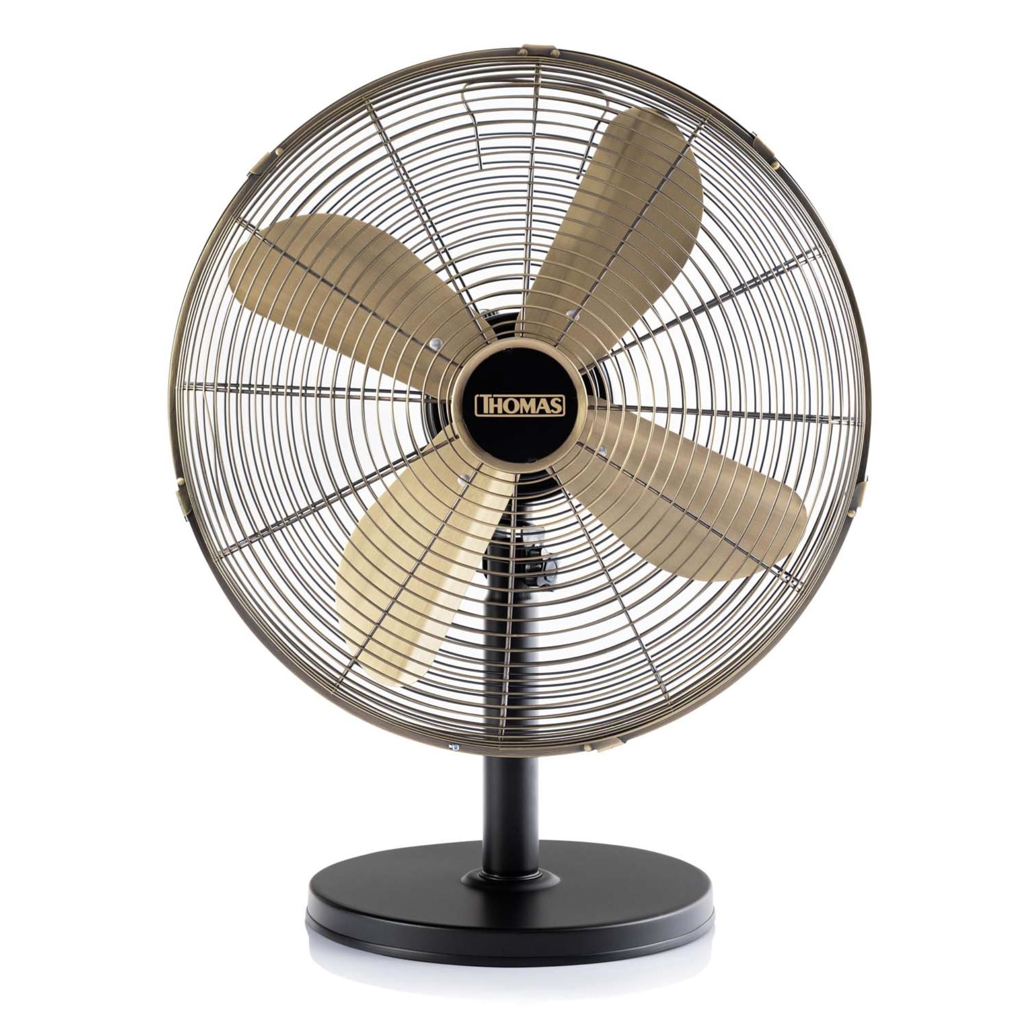 Thomas - Ventilador De Mesa 16"" Th-16Bnm Bronce