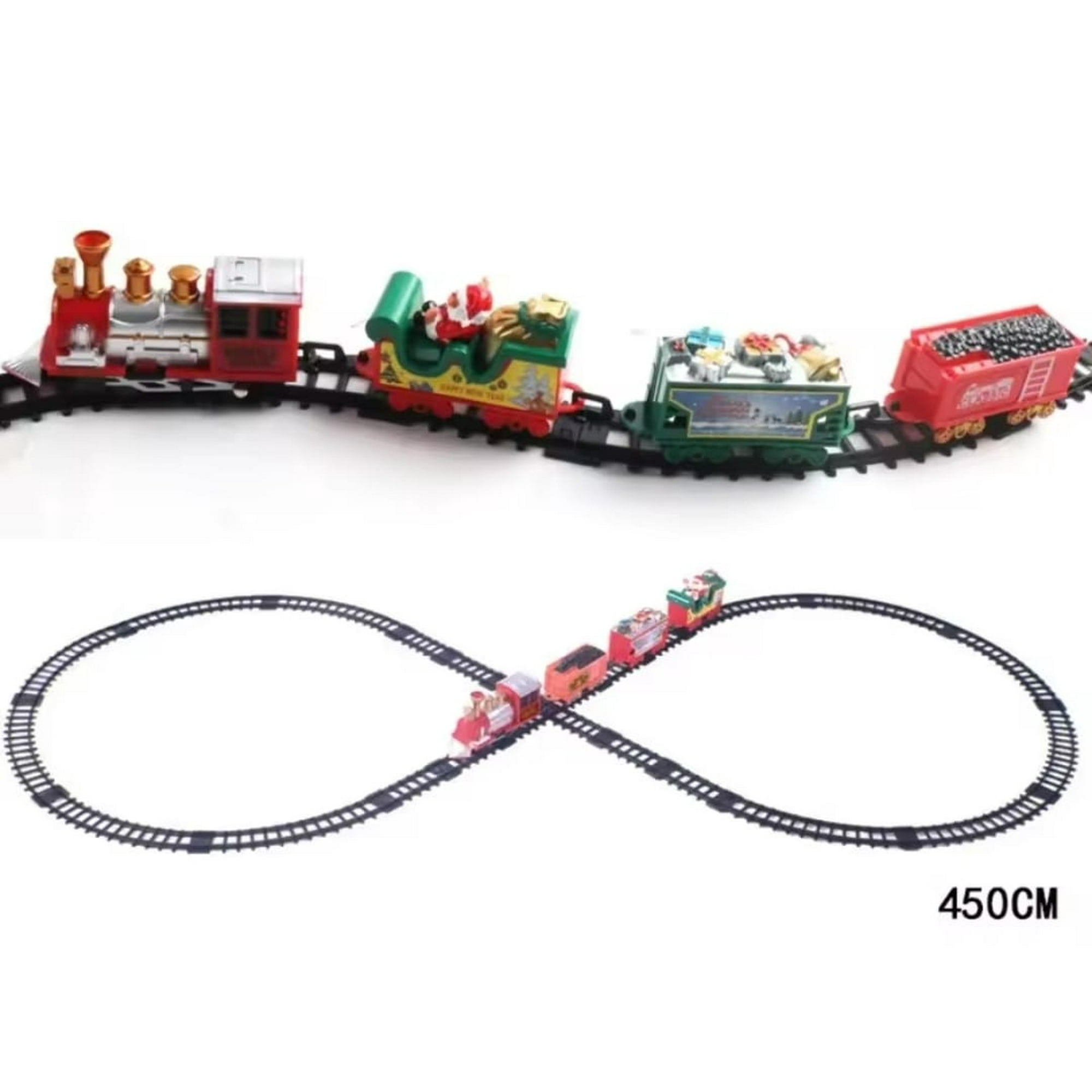 Maravillas Valdivia - Tren De Navidad 38 Piezas 450 Cm De Rieles