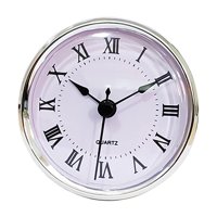 Bothyi - Inserto De Reloj Con Pilas, Decoración De Pared, Retro, Redondo, Para Sala De Estar Y Oficina