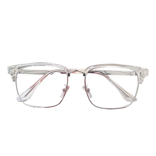 Gafas bloqueadoras de luz azul, gafas de moda de doble haz, montura de gafas anti-luz azul