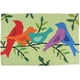 thumbnail image 1 of Alfombra Jellybean Morning Songbirds 30x20 cm 100% poliéster, 1 of 2