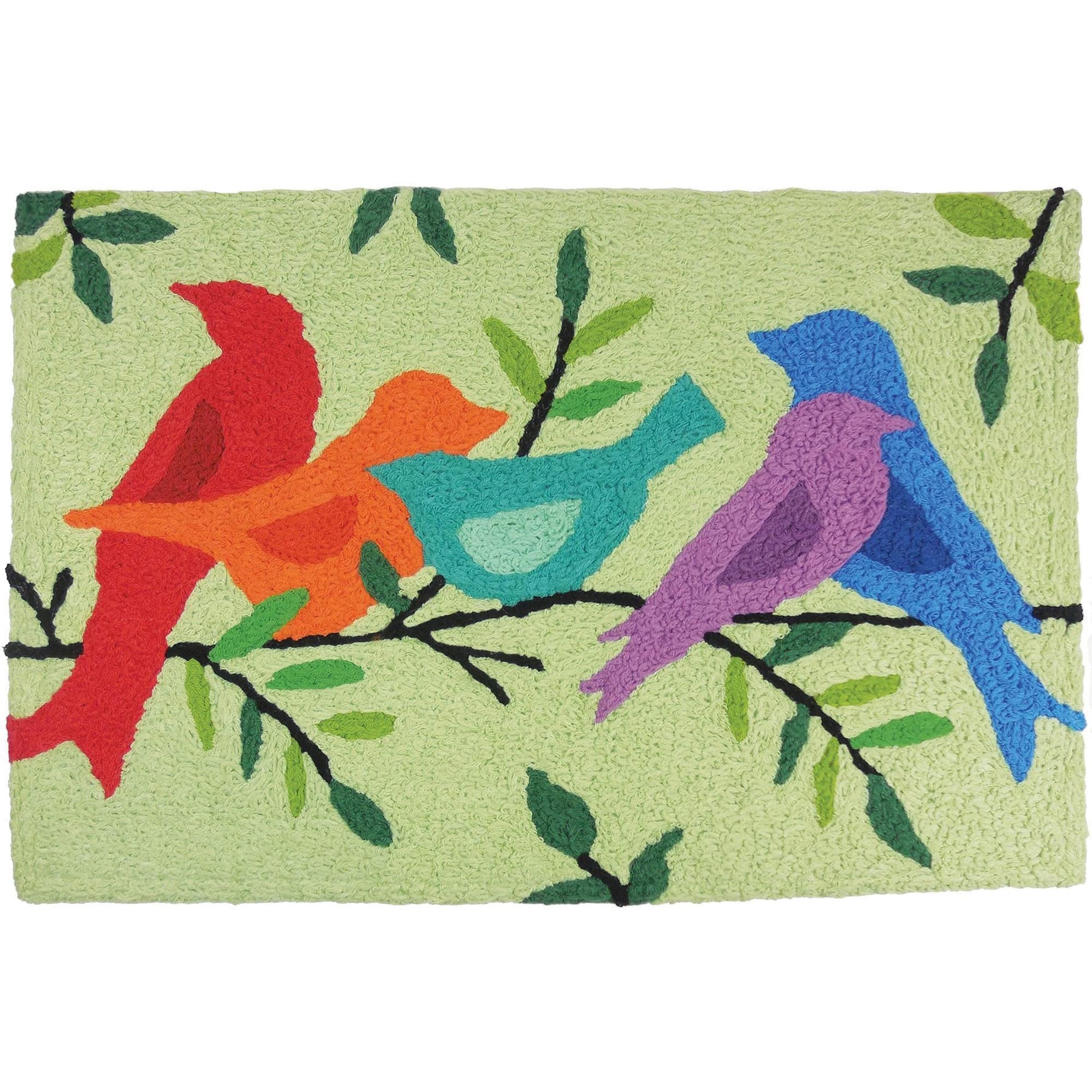 Alfombra Jellybean Morning Songbirds 30x20 Cm 100% Poliéster