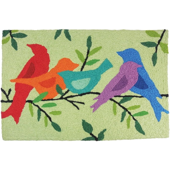 Alfombra Jellybean Morning Songbirds 30x20 cm 100% poliéster