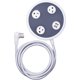 thumbnail image 1 of Regleta Jasco 2,4 m 3 enchufes 2 USB 450 julios, 1 of 7